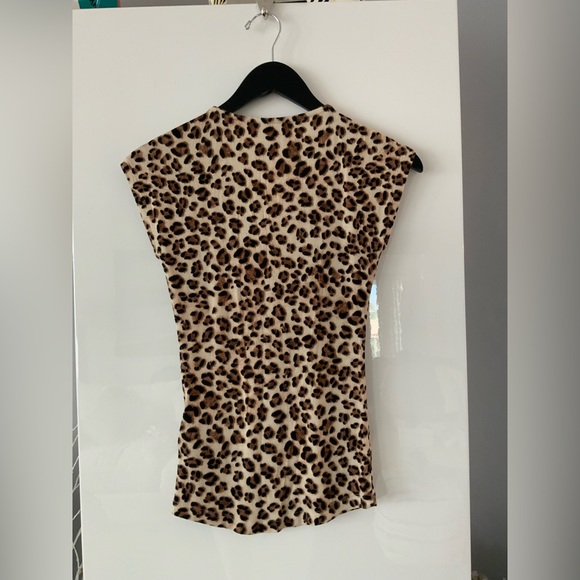 Guess Leopard Print Top - Picture 2 of 5